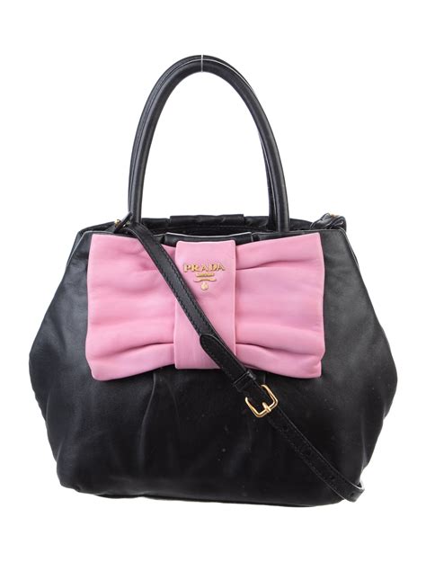 jacquard prada con fiocco|Prada Logo Jacquard Fiocco Tote .